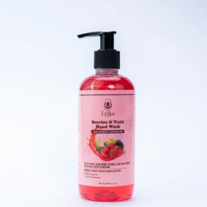 Erika Berries & Tulsi Hand Wash herbal antibacterial liquid soap with berry extracts and tulsi