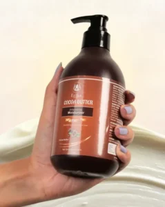 cocoa butter body lotion for deep hydration