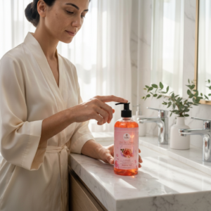 Erika British Rose & Frangipani Shower Gel