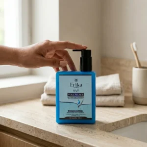Erika Anti Hair Fall Shampoo for reducing hair fall and strengthening roots